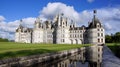 Chambord castle in Loire Valley Royalty Free Stock Photo