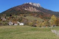 Chamechaude summit from Le Sappey village Royalty Free Stock Photo