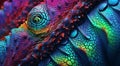 chameleon background, ultra colored background, colorful banner, ultra hd chameleon banner