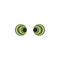 Chameleon eyes green color icon. Elements of eyes multi colored icons. Premium quality graphic design icon