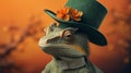 Chameleon In A Top Hat: A Cinematic Renaissance Rendering