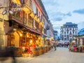 Chamoix Mont Blanc town in France Royalty Free Stock Photo