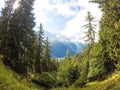 Wonderful landscapes of France Chamonix Royalty Free Stock Photo