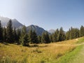 Wonderful landscapes of France Chamonix Royalty Free Stock Photo