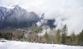 Chamonix-Mont-Blanc town, France Royalty Free Stock Photo