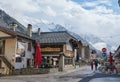 Chamonix-Mont-Blanc town, France Royalty Free Stock Photo