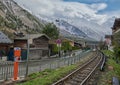 Chamonix-Mont-Blanc town, France Royalty Free Stock Photo