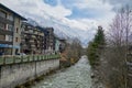 Chamonix-Mont-Blanc town, France Royalty Free Stock Photo