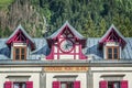 Chamonix Mont blanc train station, The Alps France