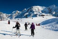 Chamonix ski resort Royalty Free Stock Photo