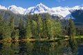 Chamonix - ski resort in the French Alps Royalty Free Stock Photo