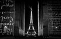 Champ de Mars Peace Monument and Eiffel Tower