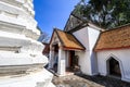 Taling Chan,Bangkok,Thailand on January8,2021:Beautiful art and architecture of the cloister of Champa Temple