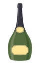 champagne bottle deisng