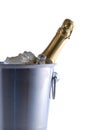 Champagne cooler Royalty Free Stock Photo