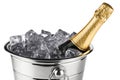 Champagne cooler Royalty Free Stock Photo