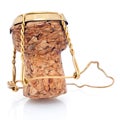 Champagne cork Royalty Free Stock Photo