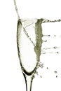 Champagne flow Royalty Free Stock Photo