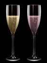 Champagne flutes