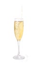 Champagne in glass Royalty Free Stock Photo