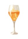 champagne glass refreshment luxury