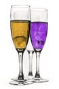 Champagne glasses