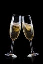 Champagne glasses Royalty Free Stock Photo