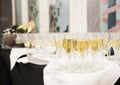 Champagne glasses Royalty Free Stock Photo