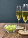 Champagne glasses Royalty Free Stock Photo