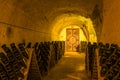 Champagne House Taittinger Caves Door Royalty Free Stock Photo