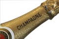 Champagne neck Royalty Free Stock Photo