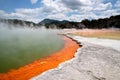 Champagne Pool at Wai-o-Tapu geothermal area Royalty Free Stock Photo