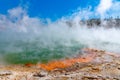 Champagne pool at Wai-O-Tapu in New Zealand Royalty Free Stock Photo