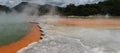 Champagne Pool, Wai-O-Tapu thermal area, Rotorua Royalty Free Stock Photo