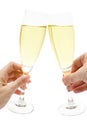Champagne Toast Royalty Free Stock Photo