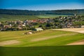 Champagne vineyards Cuis in Marne department, France