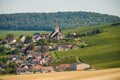 Champagne vineyards Cuis in Marne department, France