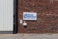 Planned Parenthood location. Planned Parenthood provides reproductive health services in the US VI Royalty Free Stock Photo