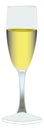 Champaign Glass Vectors Royalty Free Stock Photo