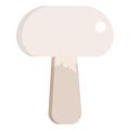 Champignon mushroom icon, vector illustration Royalty Free Stock Photo