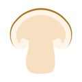 Champignon mushroom slice icon PNG illustration