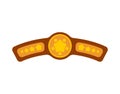 Champion belt. Award for winning boxing tournament. Championship