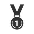 Champion medal icon