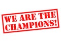 WE ARE THE CHAMPIONS!