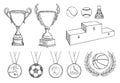 Championship items set