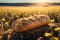 Champs de Pain A Cinematic Journey Through French Bread under Solar Light