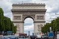 Champs Elysees Avenue Paris Royalty Free Stock Photo