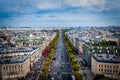 Champs elysees Paris Royalty Free Stock Photo