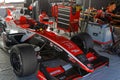 Young driver Kevin Petit in the paddock