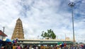 Chamundi Hill Temple of South Indian Goddess Chamundi at Mysore, Karnataka